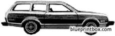 mercury bobcat villager station wagon 1980