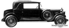 talbot 14 45 weymann sunshine coupe 1929