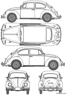 volkswagen beetle 1200 type1 1967