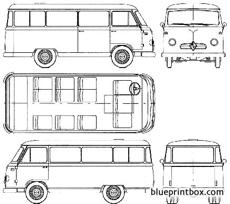 borgward b611 bus 1959