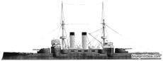 ijn asahi 1900 battleship