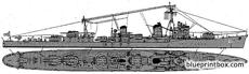 ijn ashashio 1941 destroyer
