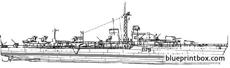 hms cadiz d79 1946 destroyer