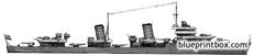 ussr minsk 1939 destroyer