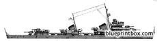 ussr silnyi 1942 destroyer