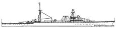 ara 25 de mayo 1935 cruiser   argentina