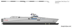 gb ak rolls royce p2500 intra theater logistics vessel
