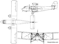 blackburn ca15c biplane 1932 england