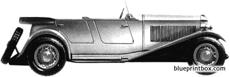 invicta s type 45 litre touring cadogan 1929