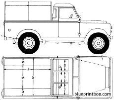 land rover 109 pick up 1969