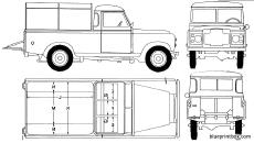 land rover 109 pick up 1973